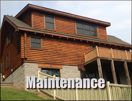 Bristol, Virginia Log Home Maintenance